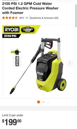 Electric pressure washer