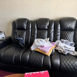 Leather Sofa Recliner