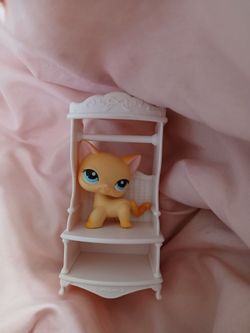 Littlest Pet Shop Htf Rare Cat Shorthair Brooke 339