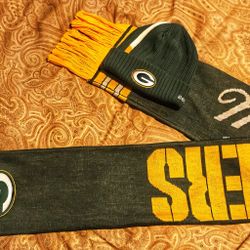 Authentic Mitchell & Ness Scarf & Official Game Day Winter Beanie: