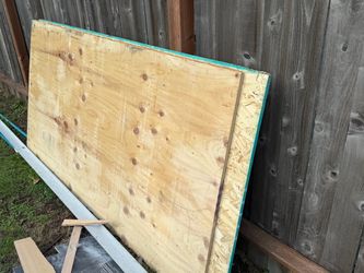 1 sheet osb 1 sheet plywood