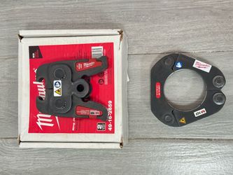 Milwaikee Force logic Actuator and 3” CTS ring press tool copper gas