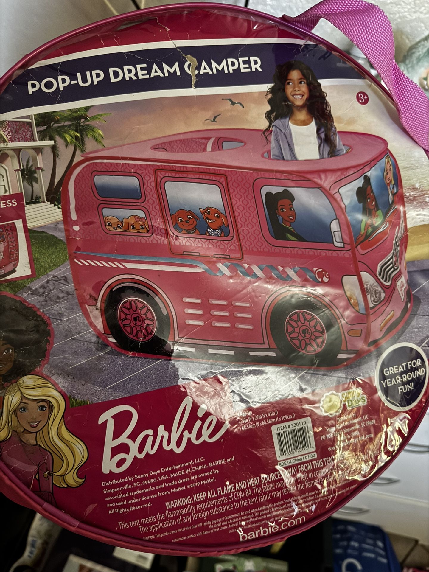 kids pop up dram camper