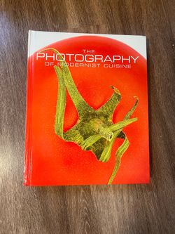 The photography of modern cuisine large coffee table book
