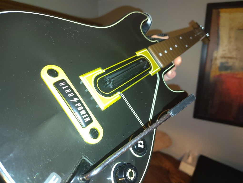 Nintendo Wii Guitar Hero Guitars