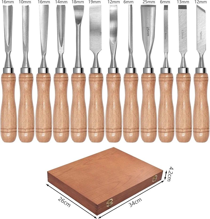 12pc Chisel Set