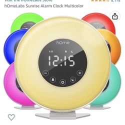 Homeland Sunrise Light up Alarm Clock