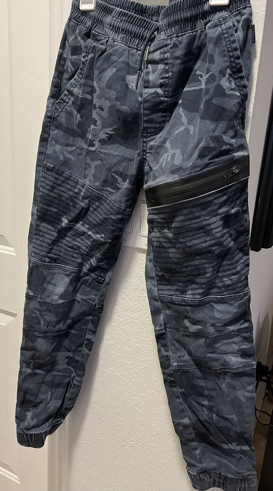 Blue Camo Joggers