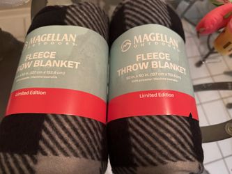 Magellan Fleece Throw Blankets