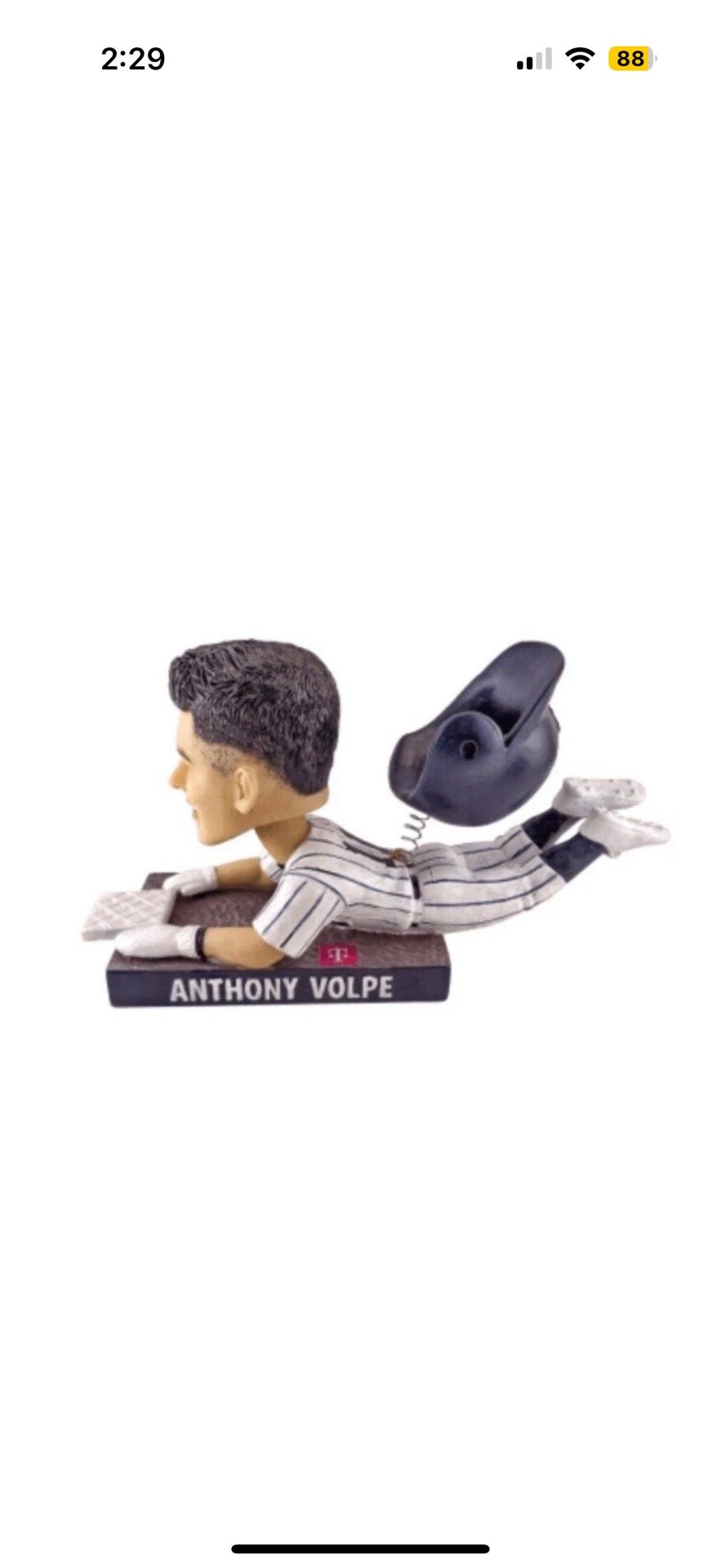 NY YANKEES 7/25 ANTHONY VOLPE SGA BOBBLEHEAD PRE-SALE