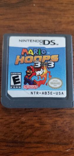 Nintendo DS Mario Hoops Game