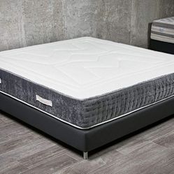 California king mattress 8" $225 California king 10" $349 Queen size 8" $249 full size 8" $189