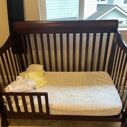 Crib and Mattress Set
