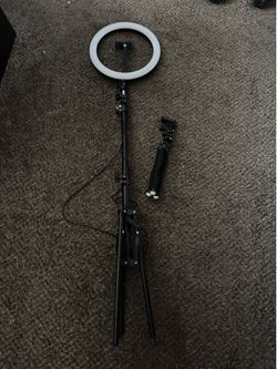 Ring  Light + Spider Selfie Stick