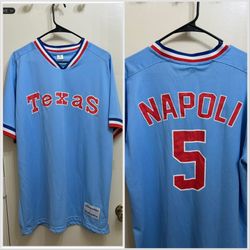 Texas Rangers #5 Napoli Jersey Size XL