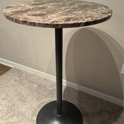 Faux Marble Cocktail Table