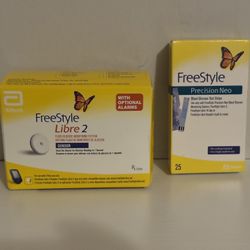 Freestyle Libre 2 Sensor and 25 Strips