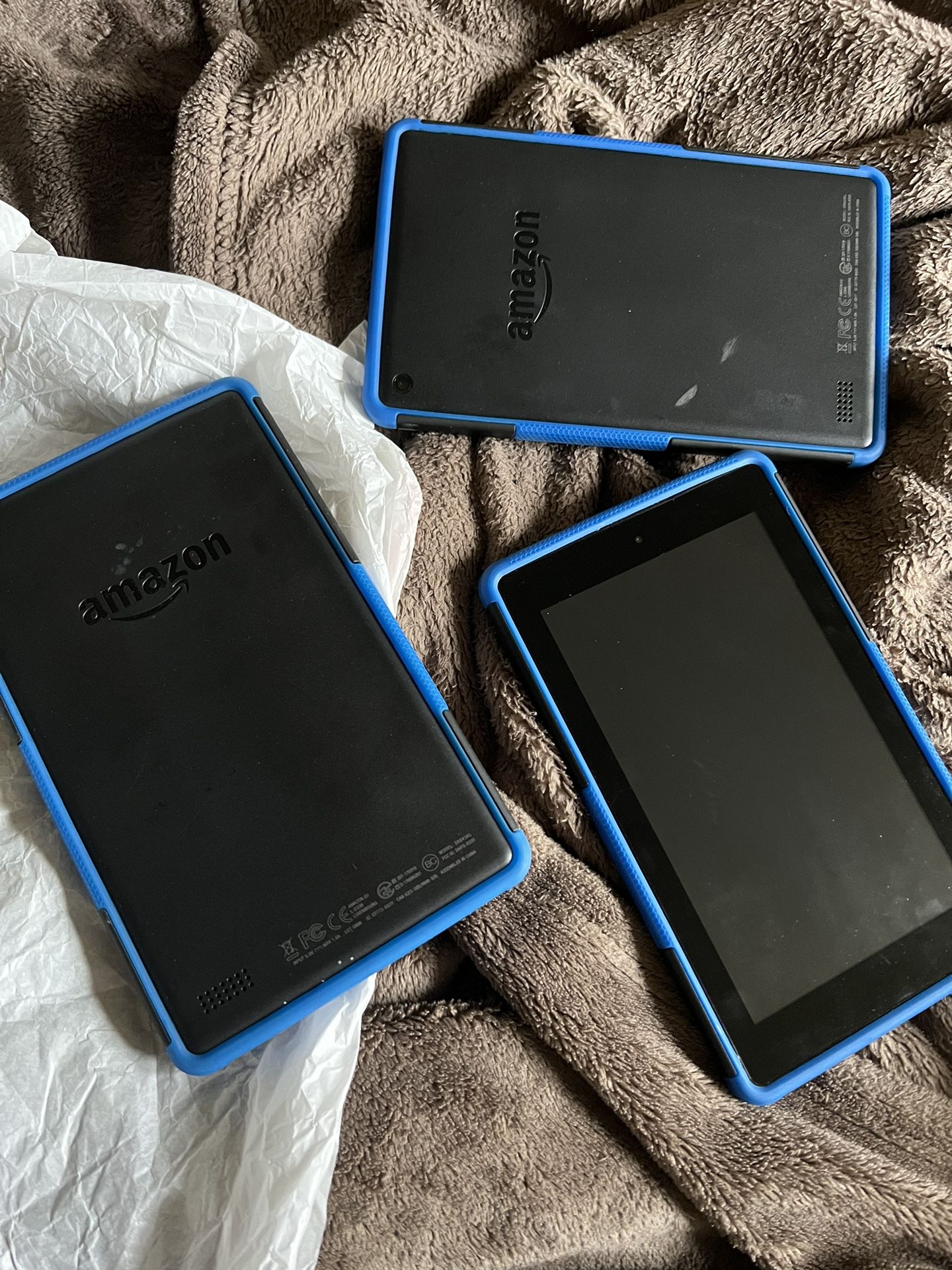 Amazon Fires Tablets. 