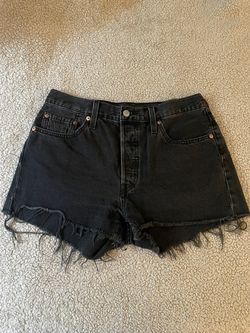 Levi’s 501 High Waisted Denim Shorts