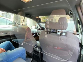 Covid 19 sneeze guards for cars uber's taxis and Lyft drivers