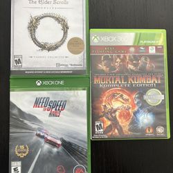 XBOX One & XBOX 360 Games