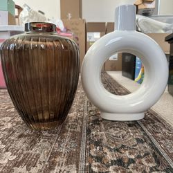 Ceramic And Glass Vases