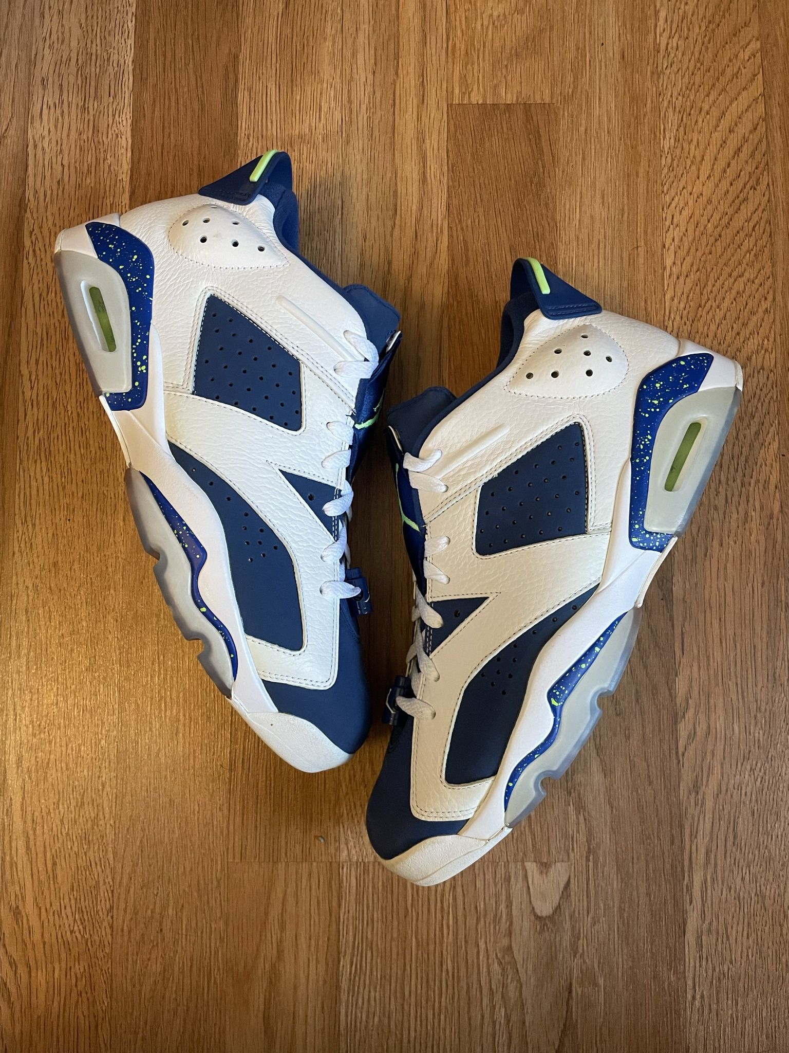 Jordan 6 Low Size 12 NEW Ghost Green