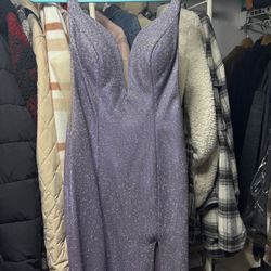 Purpler Shimmer Dress