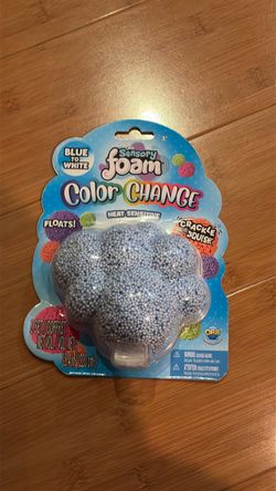 Sensory foam color change