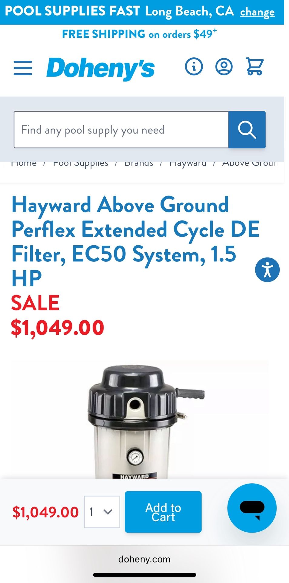 Hayward Pump And Filter