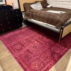 Large Pink Area Rug