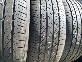 225 50 18 three Bridgestone tires $20 each