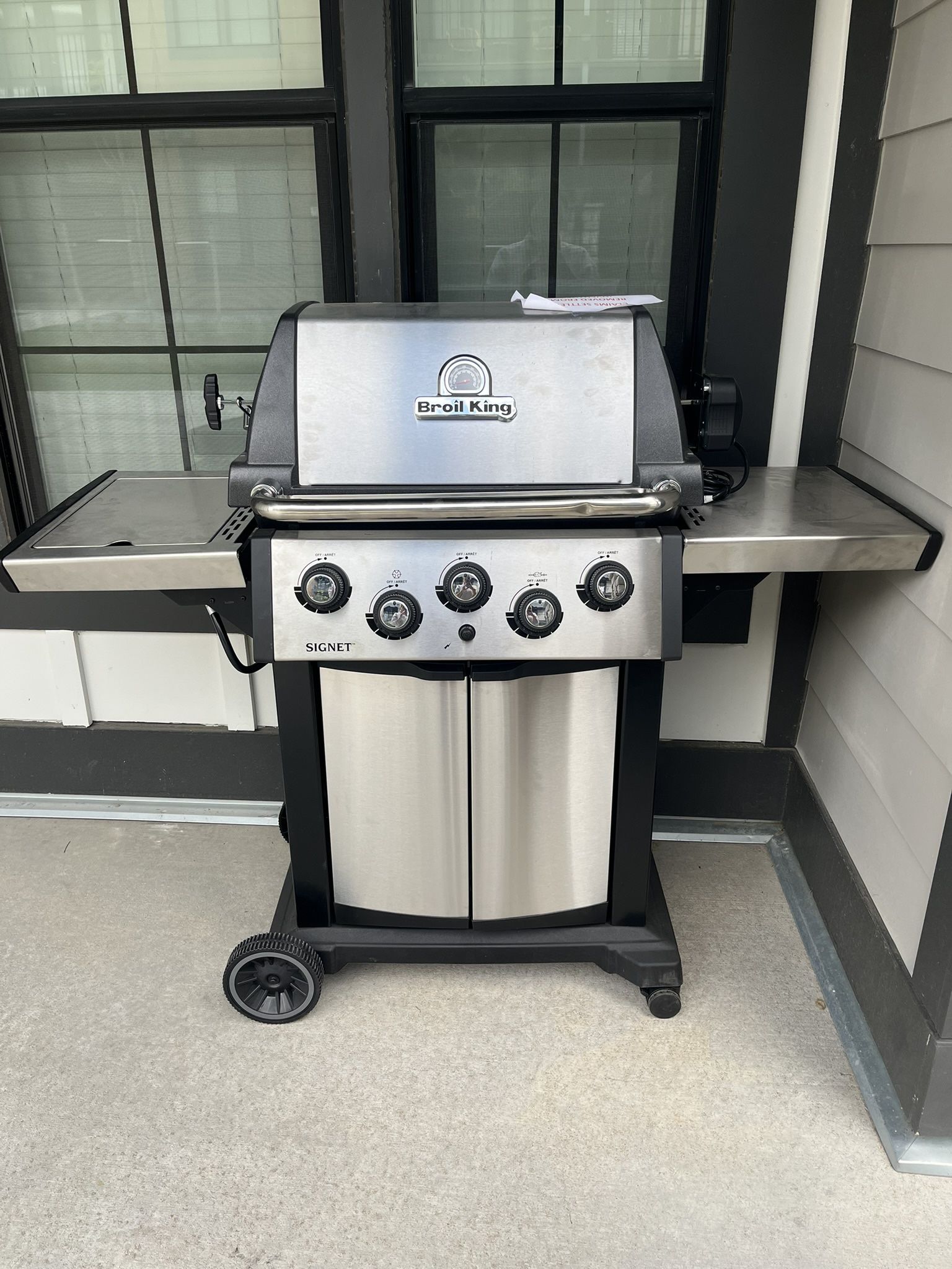 Grill Broil King Signet – Acero inoxidable New
