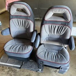 2 Seats From Ford E Series Van 1990s Era