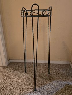 30in Standing Steel Plant/Pot Stand