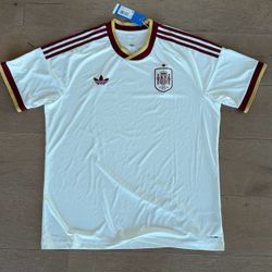 NEW adidas Official Spain Men’s XL World Cup Away Jersey Kit