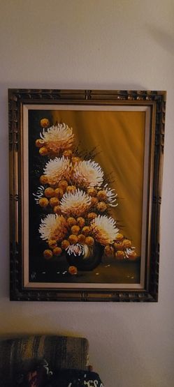 "Gold mums" by Albert T. Purvis