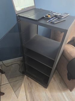 Stereo stand cabinet.