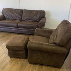 Couch And Recliner Chair With Delivery 
