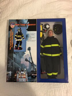 NYC Fired Department Action Figure- official FDNY Collectible
