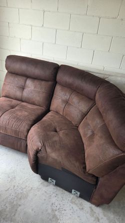 Brown Fabric  Sectional Sofa, super comfortable