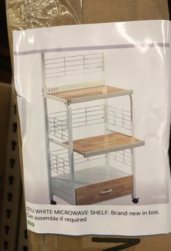 New Microwave Shelf