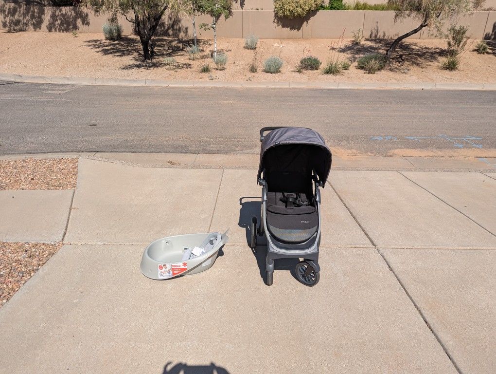 Baby Stroller And Bath
