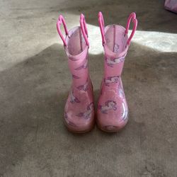 Little Girl Rain Boots 