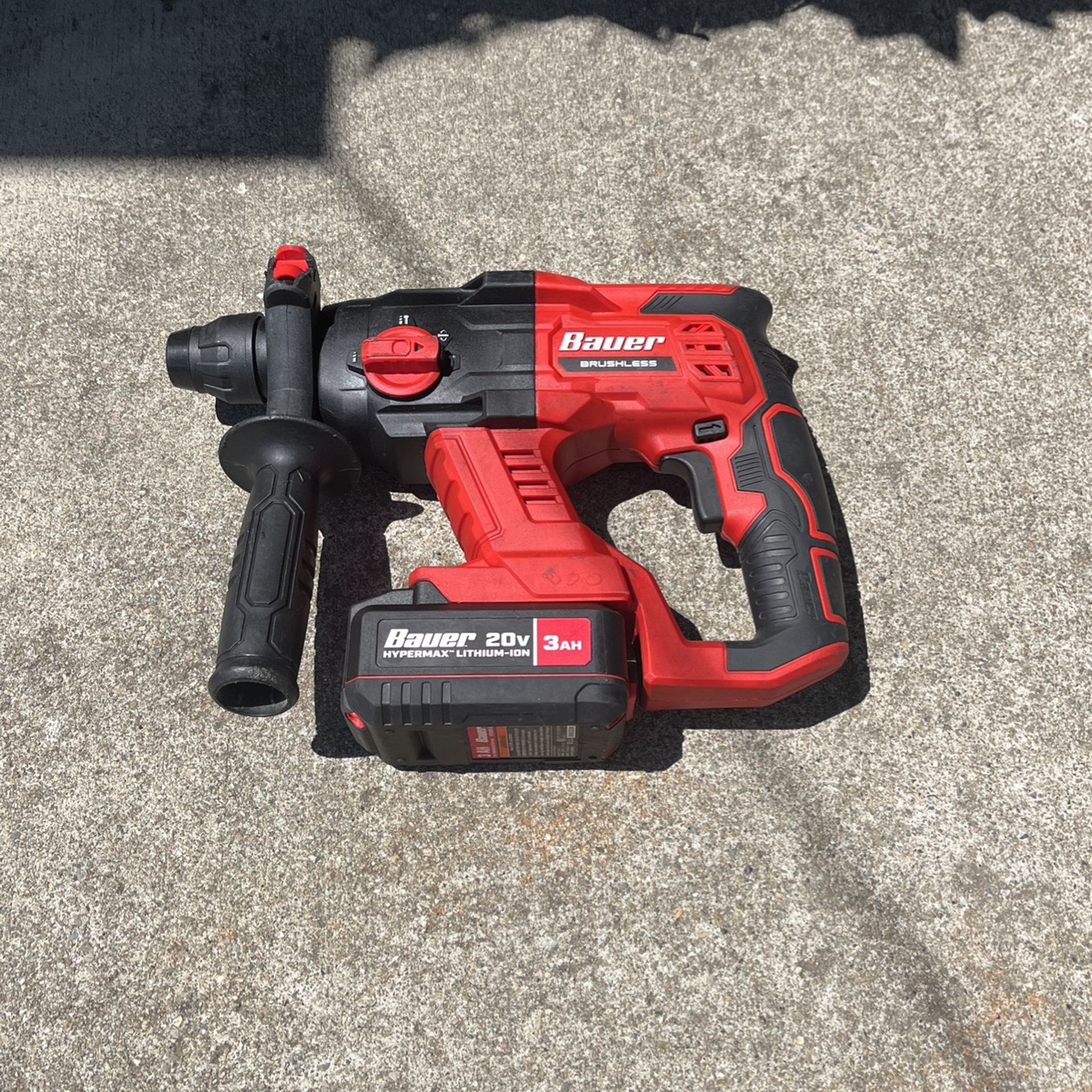 Bauer 20V Rotary Hammer With Battery 