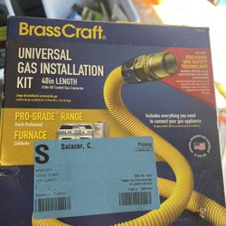 Universal Gas Installation Kit 48in