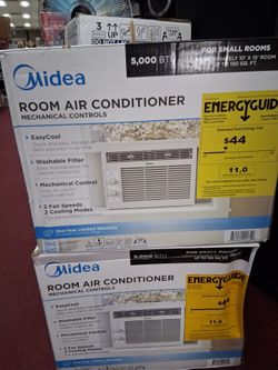 5000btu  manual Ac by media.  Brand new