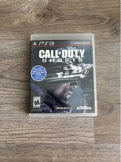 Call of Duty Ghosts PS3