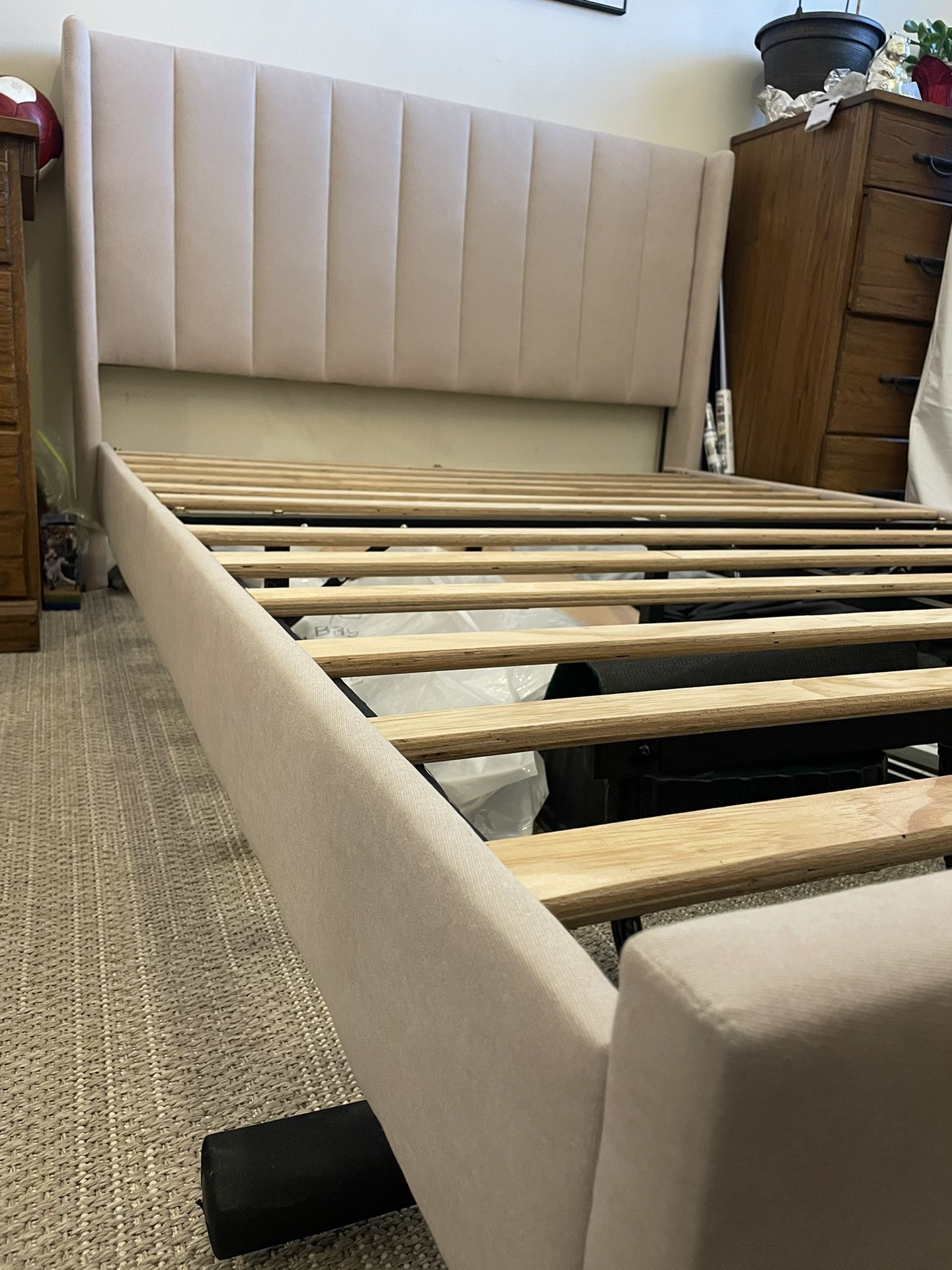 Full Size Headboard and Bed Frame