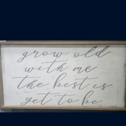 Large Wood Canvas Art